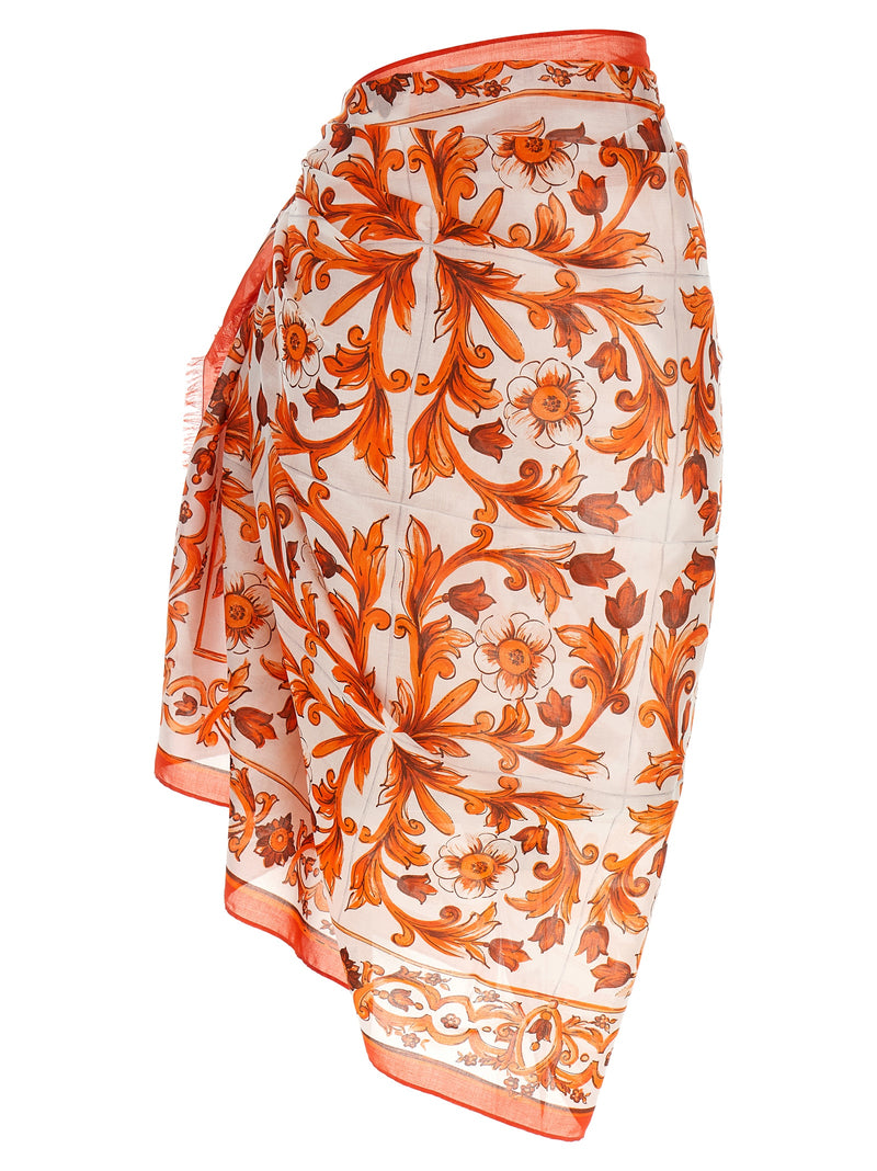 Dolce & Gabbana Dolce & Gabbana Maiolica Sarong Skirt