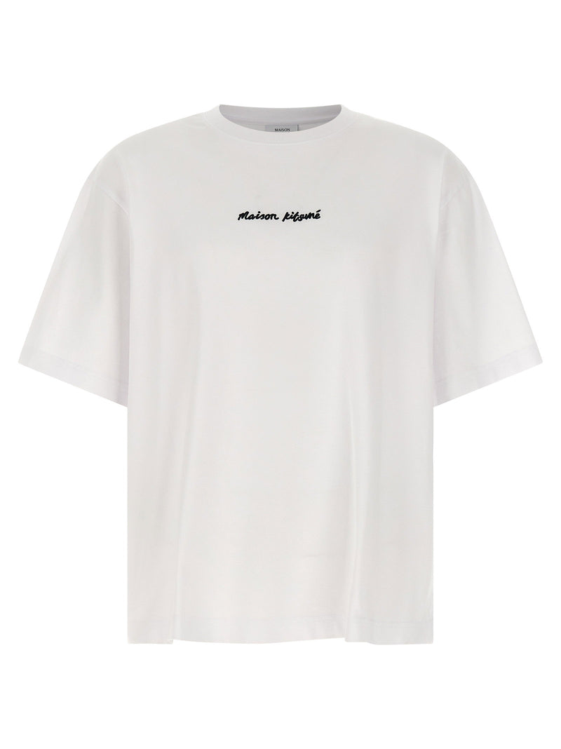 Maison Kitsuné Maison Kitsuné Logo Embroidery T-shirt