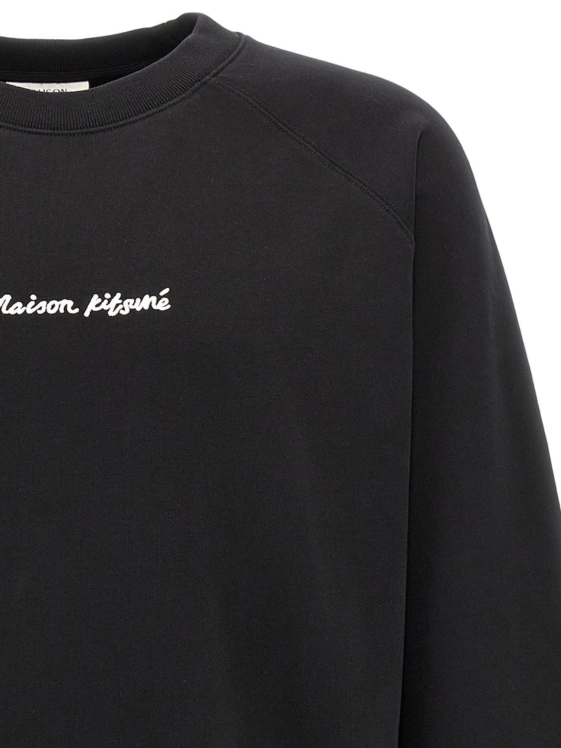 Maison Kitsuné Maison Kitsuné Logo Embroidery Sweatshirt