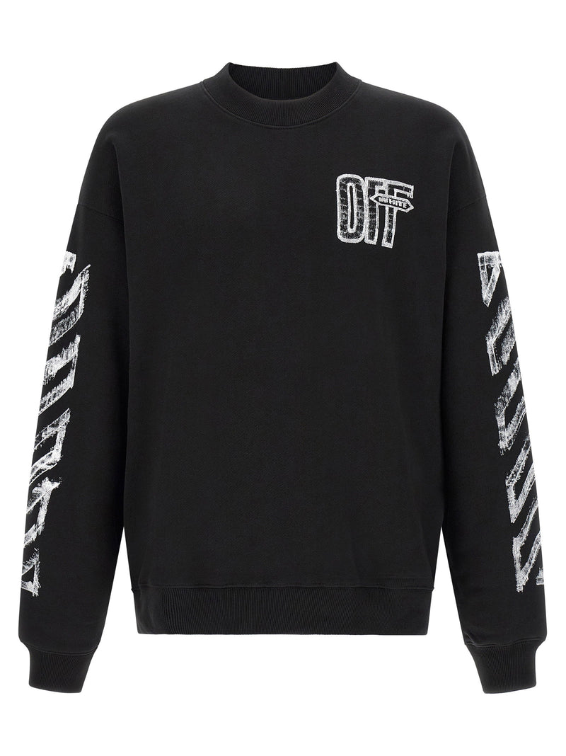 Off White Off White Motion Arrow Skate Sweatshirt