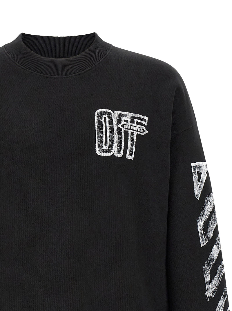 Off White Off White Motion Arrow Skate Sweatshirt