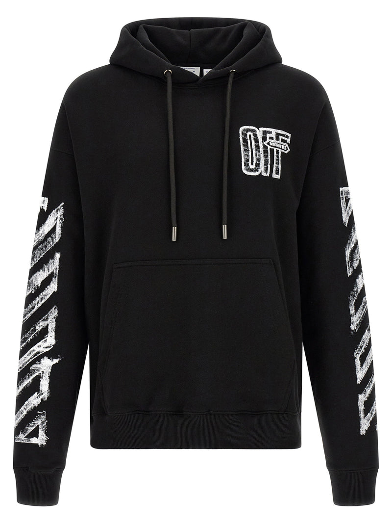 Off White Off White Motion Arrow Skate Hoodie