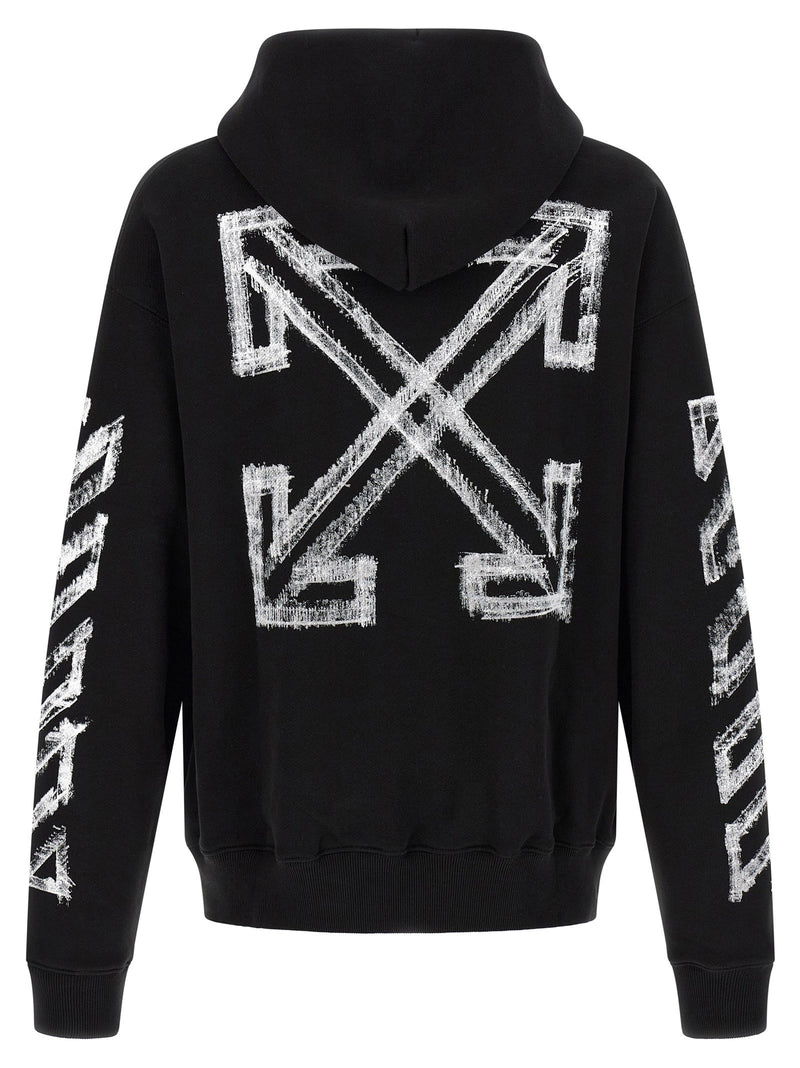 Off White Off White Motion Arrow Skate Hoodie
