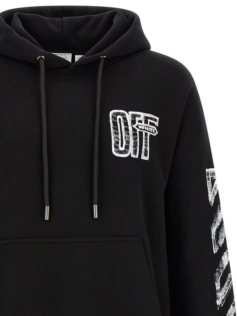 Off White Off White Motion Arrow Skate Hoodie