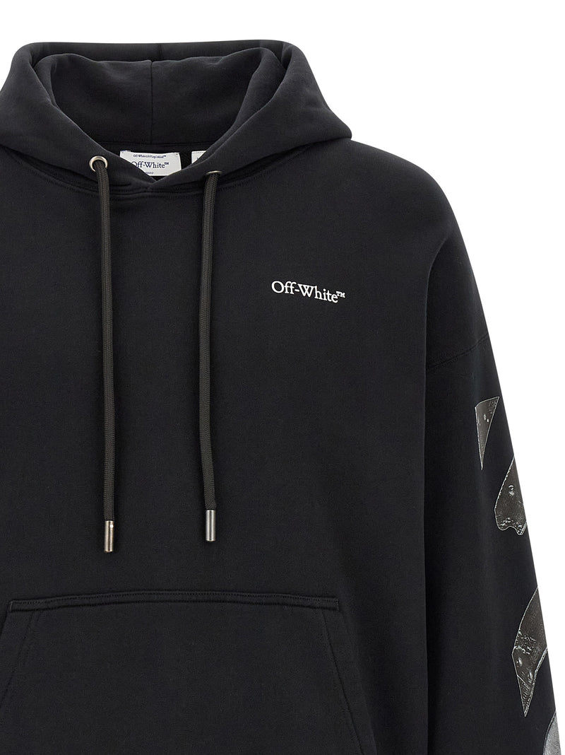 Off White Off White Metal Arrow Skate Hoodie
