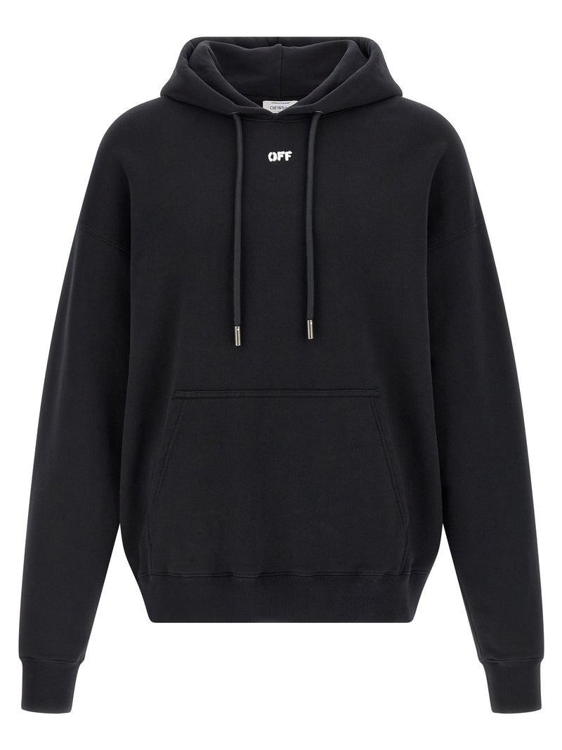 Off White Off White Paint Arrow Skate Hoodie