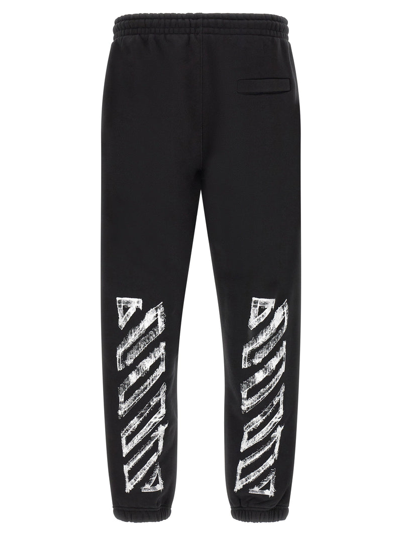 Off White Off White Motion Arrow Cuffed Joggers