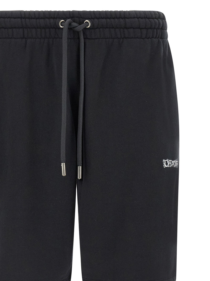 Off White Heraldic Arrow Bermuda Shorts | Urbalenti™ NYC
