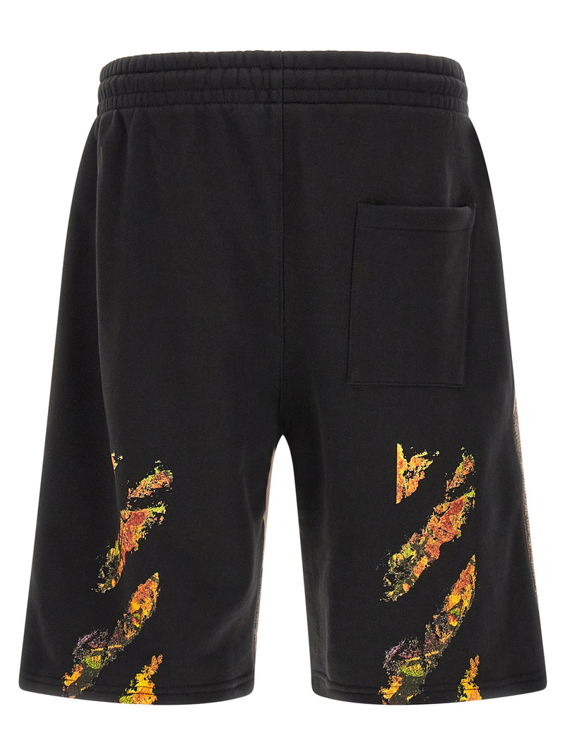 Off White Off White Spices Arrow Overlap Skate Bermuda Shorts