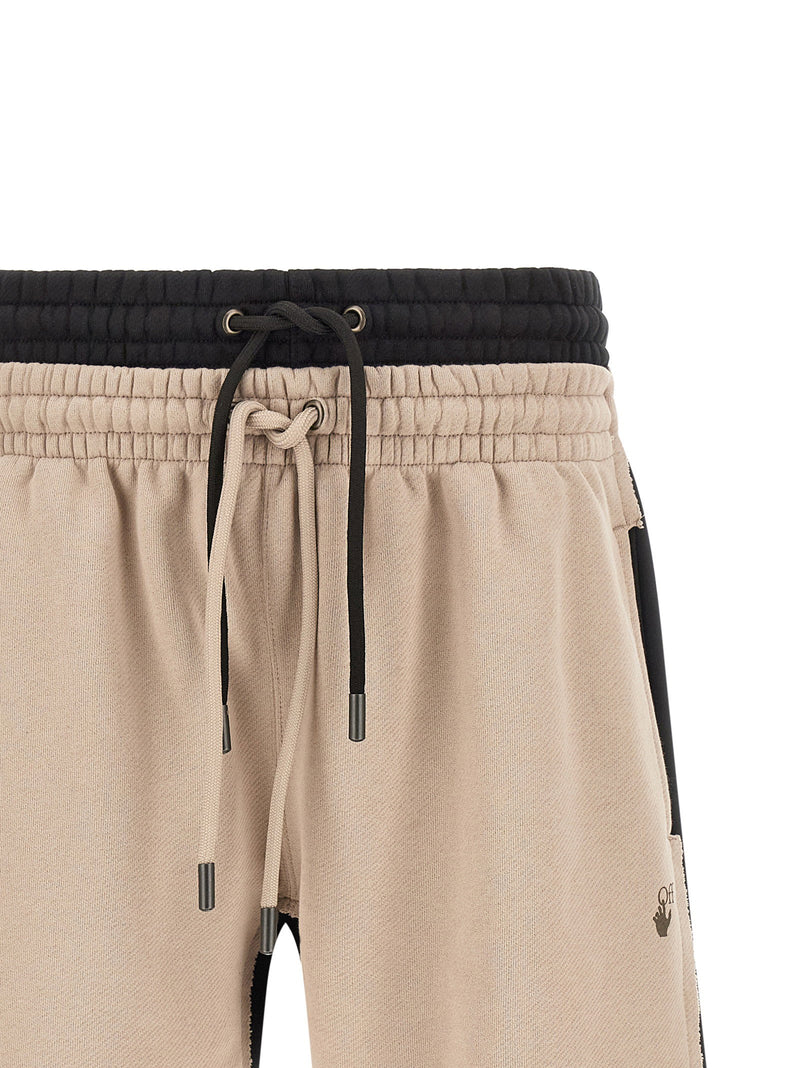 Off White Off White Spices Arrow Overlap Skate Bermuda Shorts