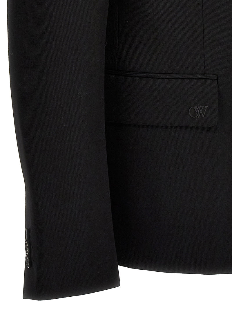 Off White Off White Ow Embroidery Blazer