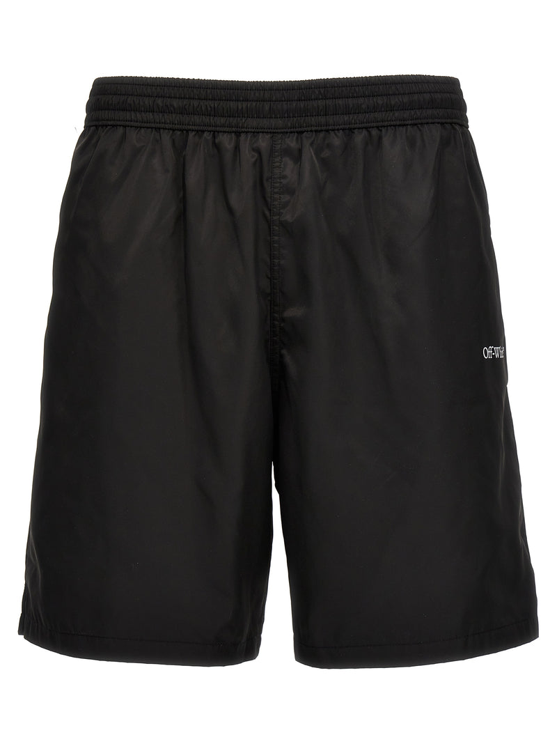 Off White Arrow Surfer Swim Shorts | Urbalenti™ NYC