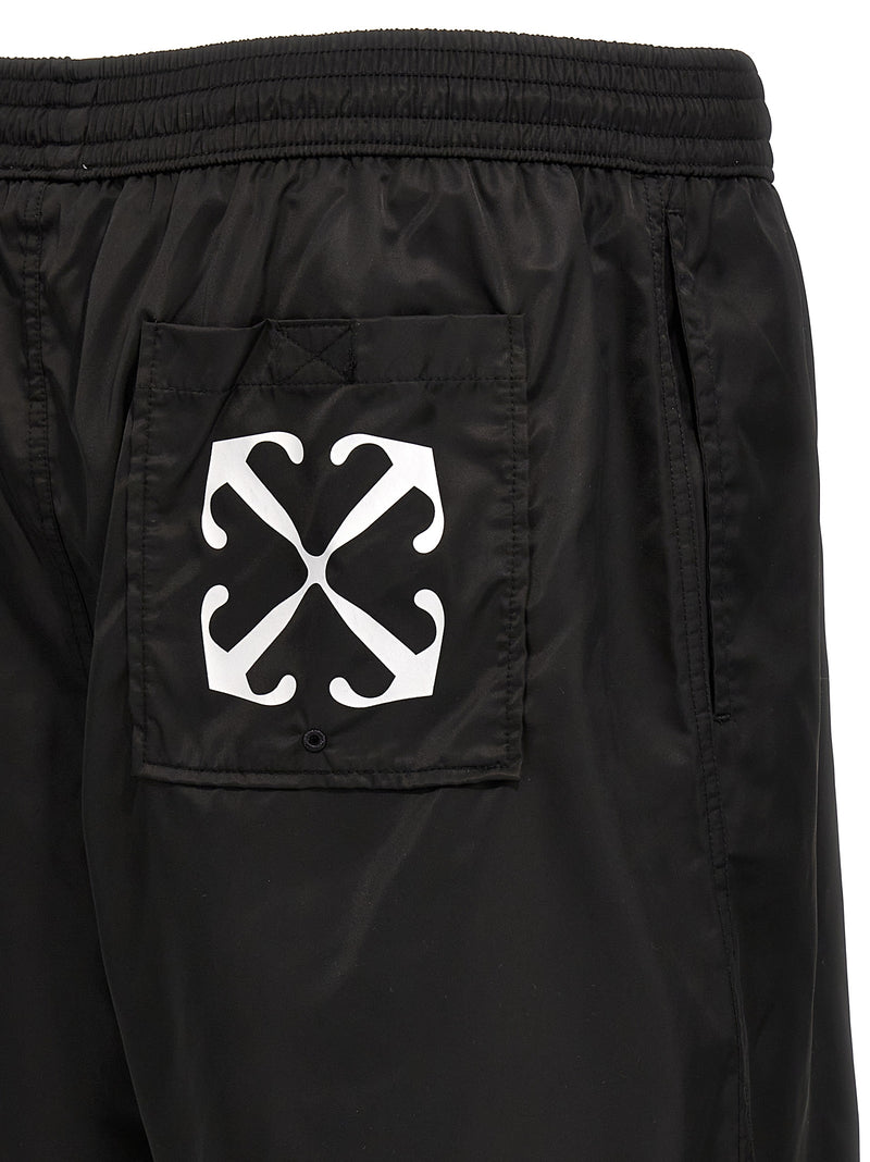 Off White Arrow Surfer Swim Shorts | Urbalenti™ NYC