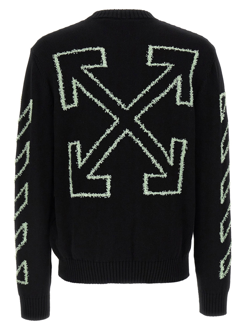 Off White Off White Diag Outline Sweater | URBALENTI™ NYC