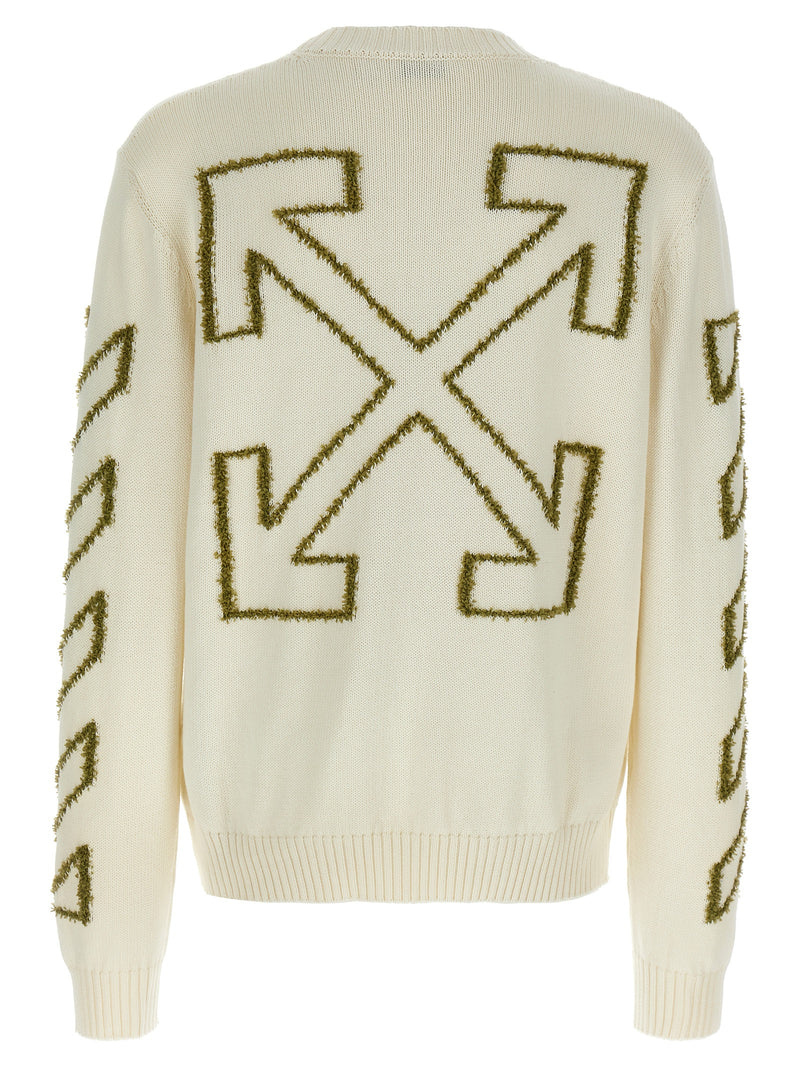 Off White Off White Diag Outline Sweater