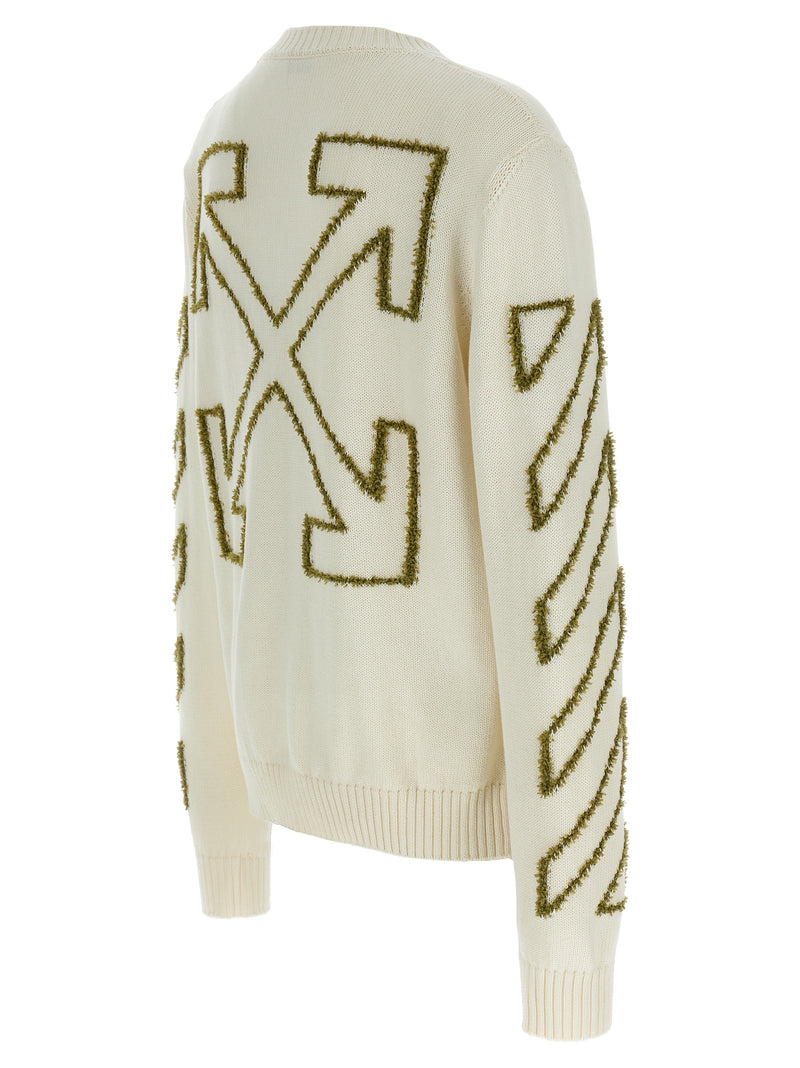 Off White Off White Diag Outline Sweater