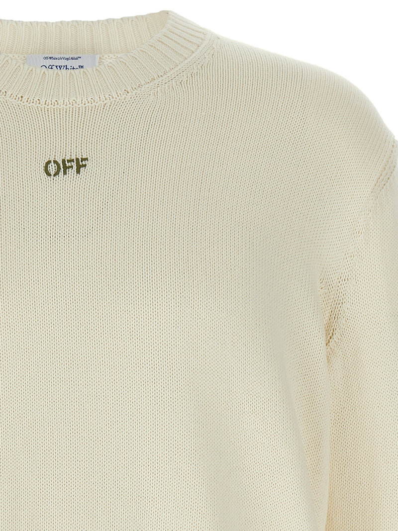 Off White Off White Diag Outline Sweater