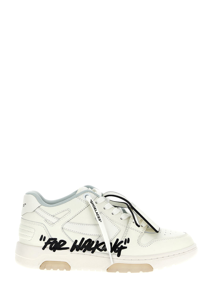 Off White Out Of Office Sneakers - White Print - Style A01100110 | Urbalenti™ NYC