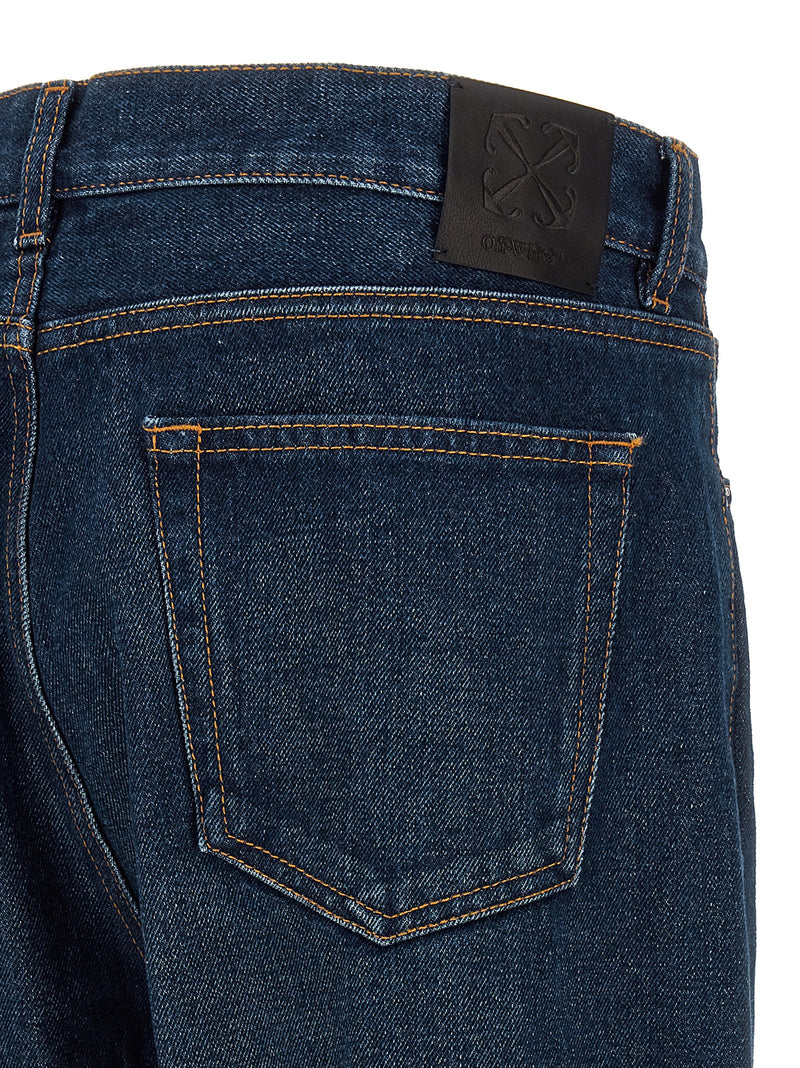 Off White Off White Arr Zip Skate Jeans