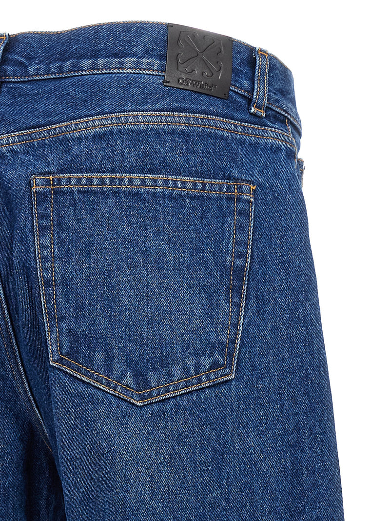 Off White Off-white Jeans Arrow Tab | Urbalenti™ NYC
