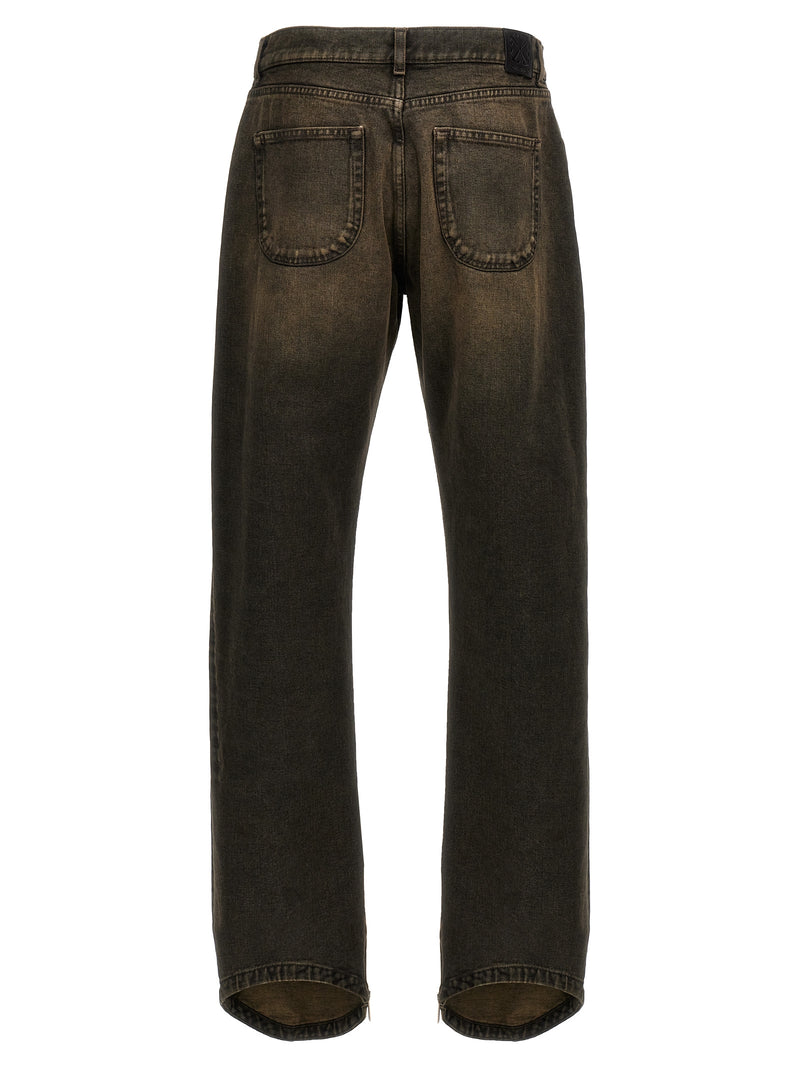 Off White Relax Round Jeans - Denim | Urbalenti™ NYC
