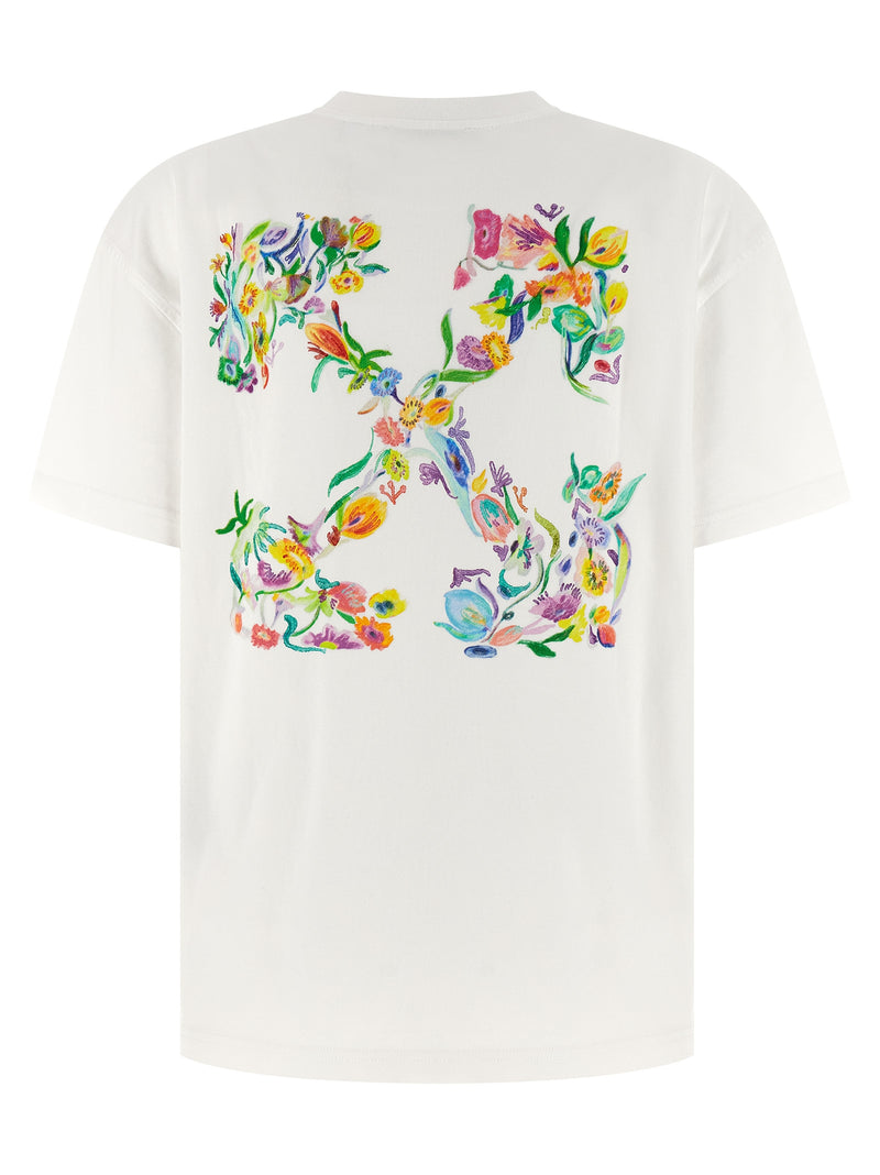 Off White Off White Arrow Glowing Flower T-shirt