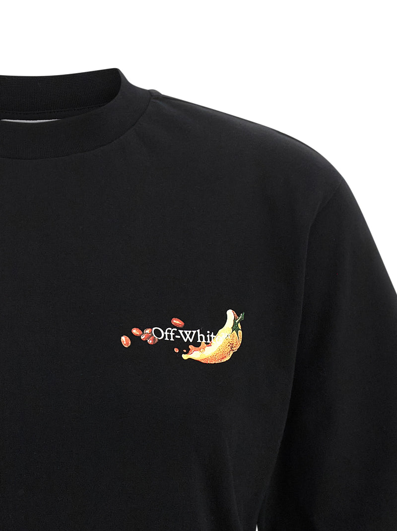Off White Emb Fruits Arrow T-shirt | Urbalenti™ NYC