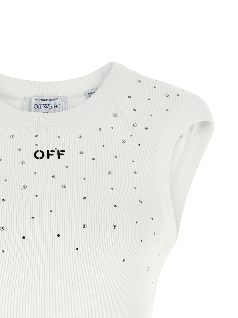 Off White Off White Top Swarowski