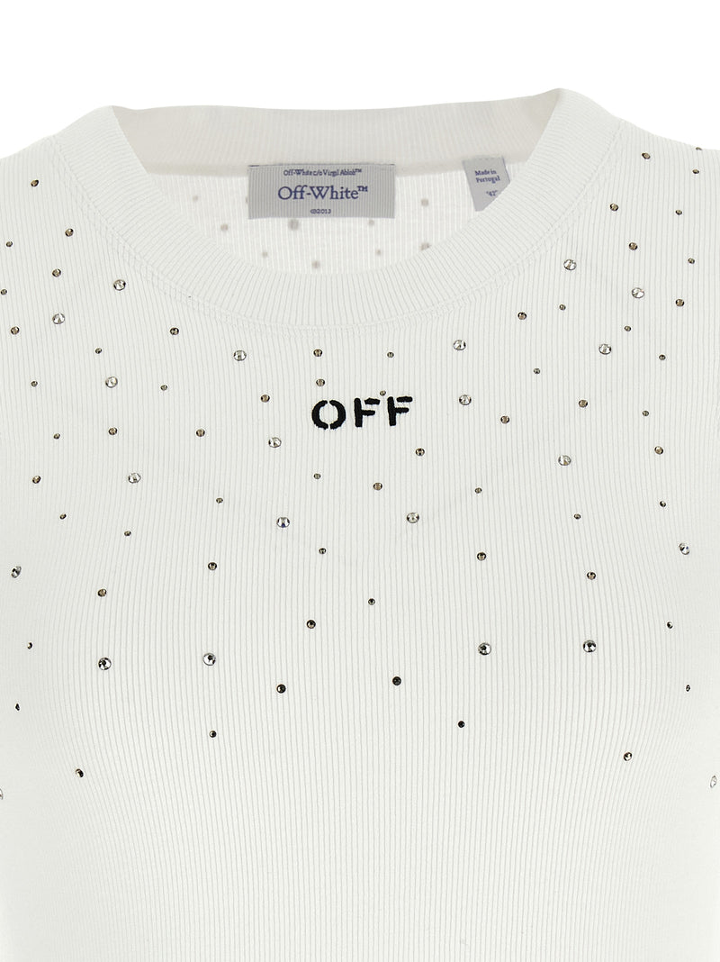 Off White Off White Top Swarowski