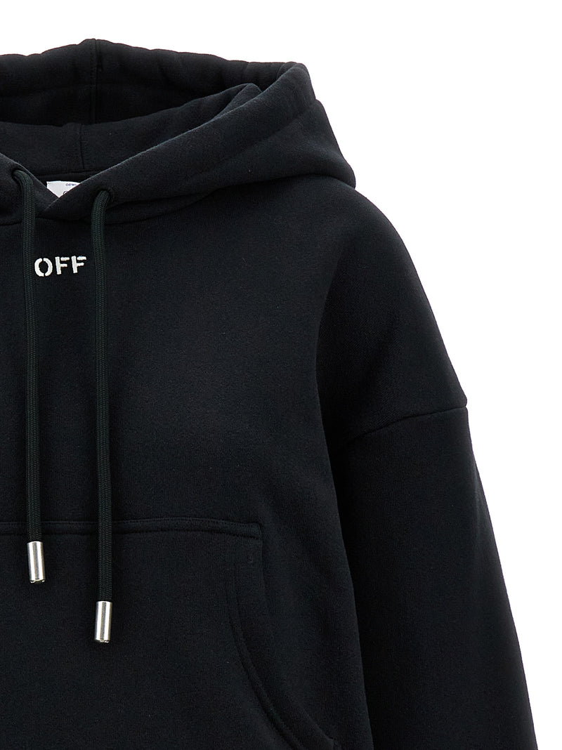 Off White Off White Off Stamp Hoodie