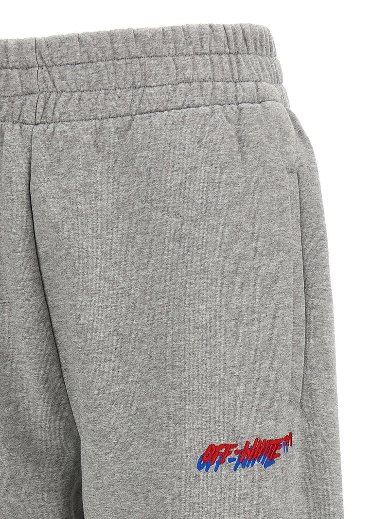 Off White Off White Logo Embroidery Joggers