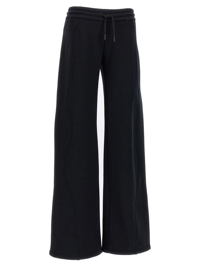 Off White Round Joggers | Urbalenti™ NYC