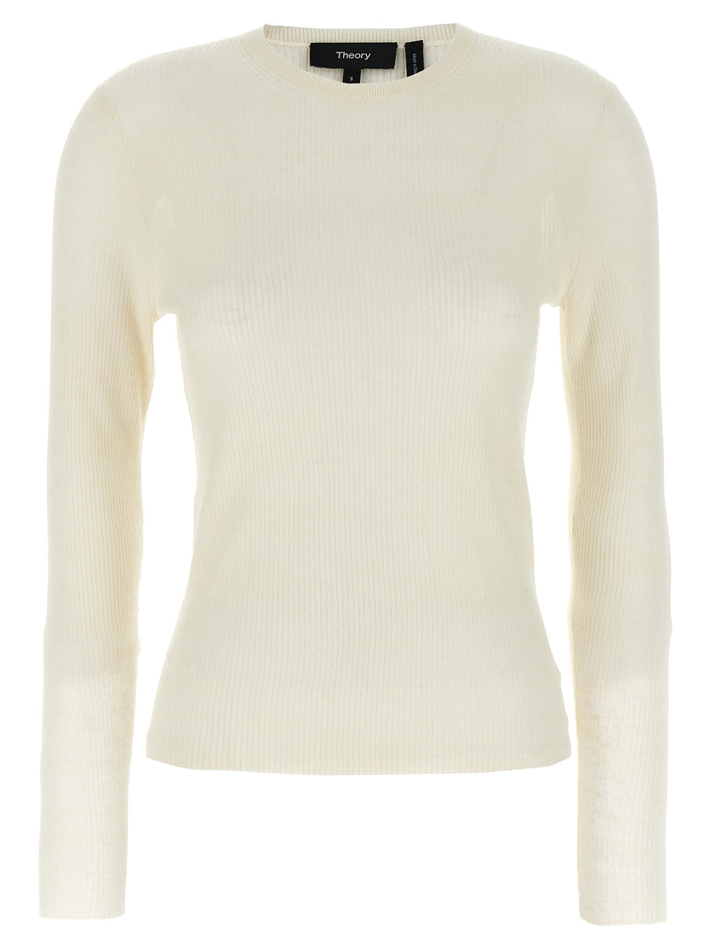 Theory Theory Viscose Linen Sweater