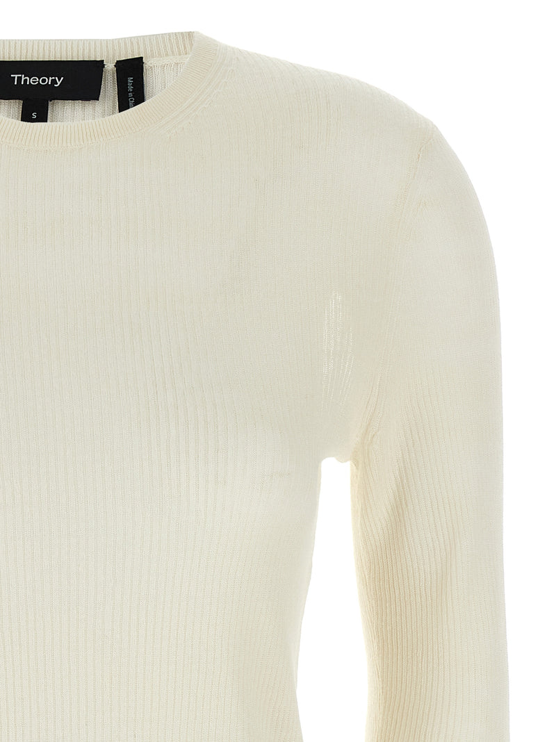Theory Theory Viscose Linen Sweater