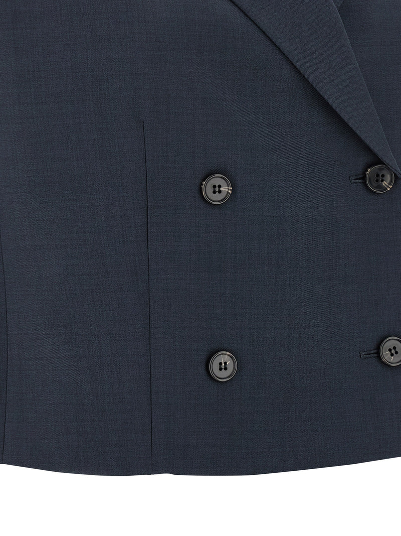Theory Double-breasted Vest Variant 2 | Urbalenti™ NYC
