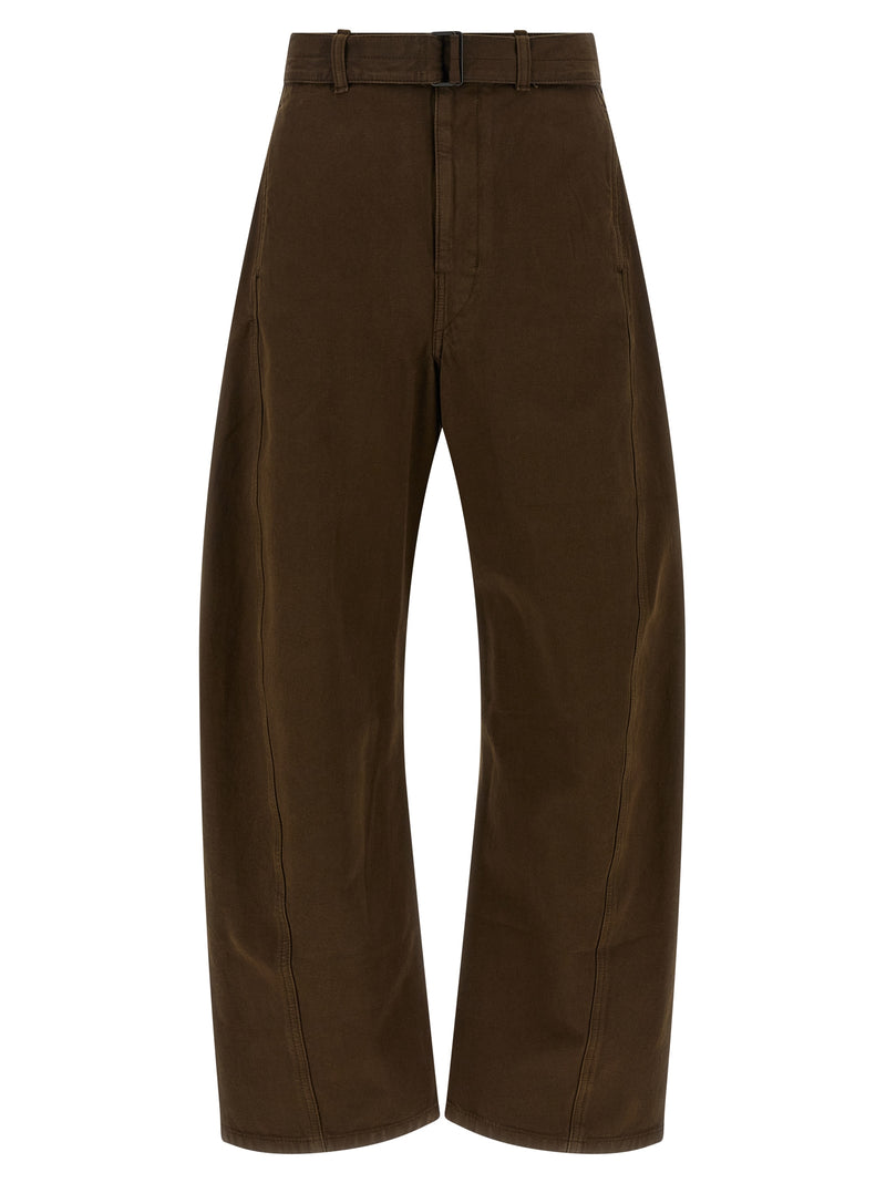 Lemaire Twisted Belted Pants | Urbalenti™ NYC
