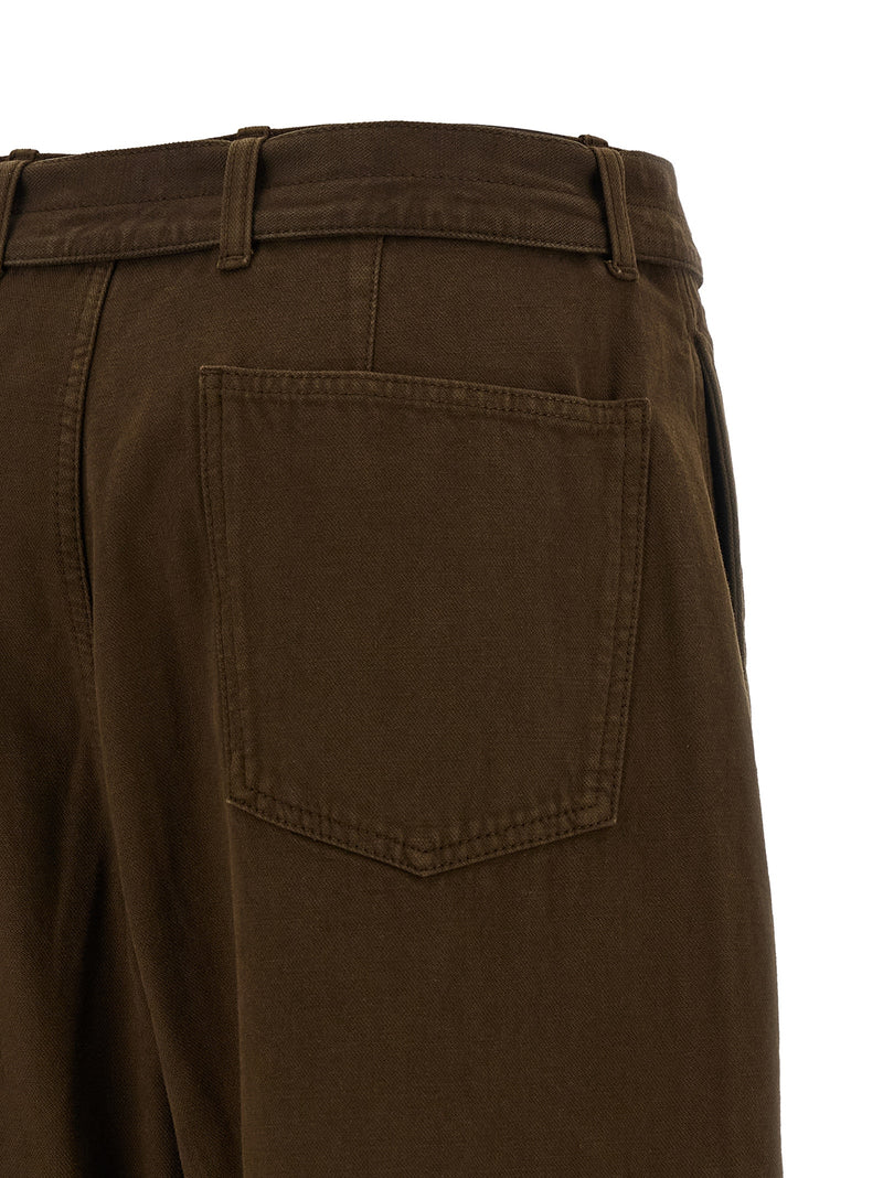 Lemaire Twisted Belted Pants | Urbalenti™ NYC