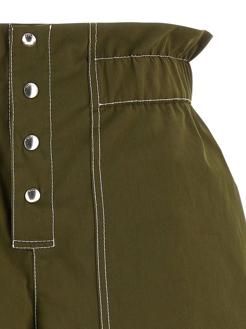 Marni Marni Gabardine Shorts