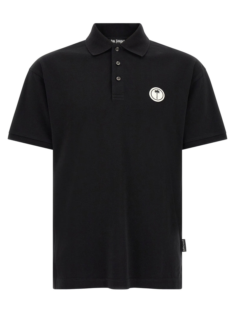 Palm Angels Palm Angels Logo Patch Polo Shirt