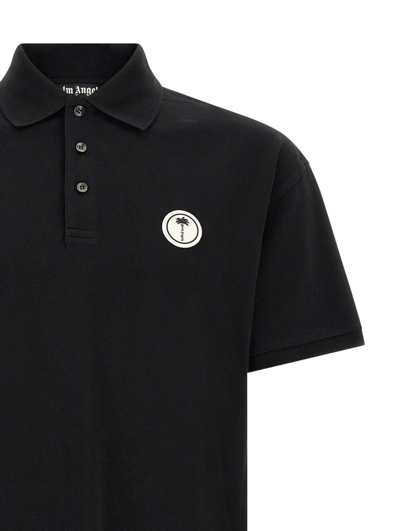 Palm Angels Palm Angels Logo Patch Polo Shirt