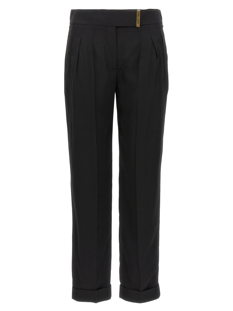 Tom Ford Tom Ford Metal Bar Detail Trousers