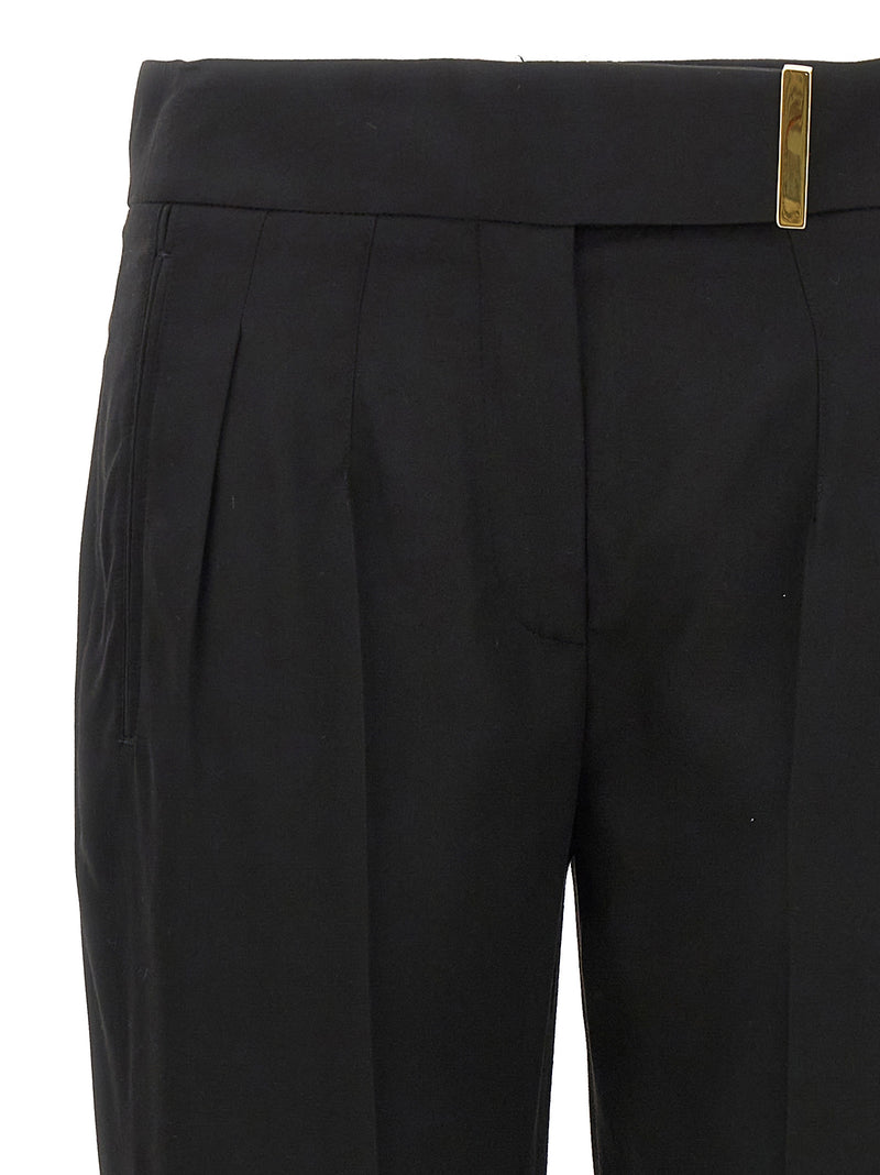 Tom Ford Tom Ford Metal Bar Detail Trousers