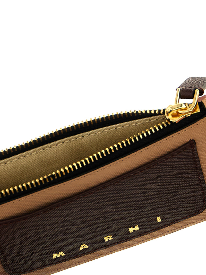 Marni Saffiano Leather Cardholder - Style LV520ZP059 | Urbalenti™ NYC