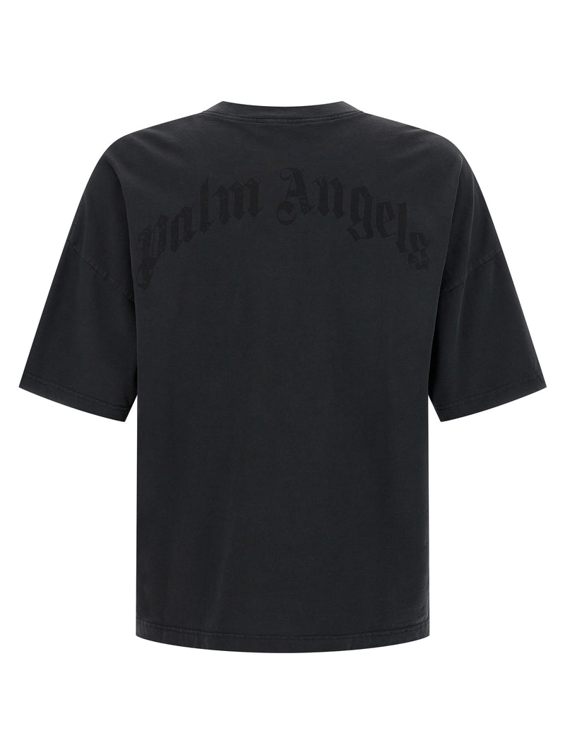 Palm Angels Curved Logo T-shirt | Urbalenti™ NYC