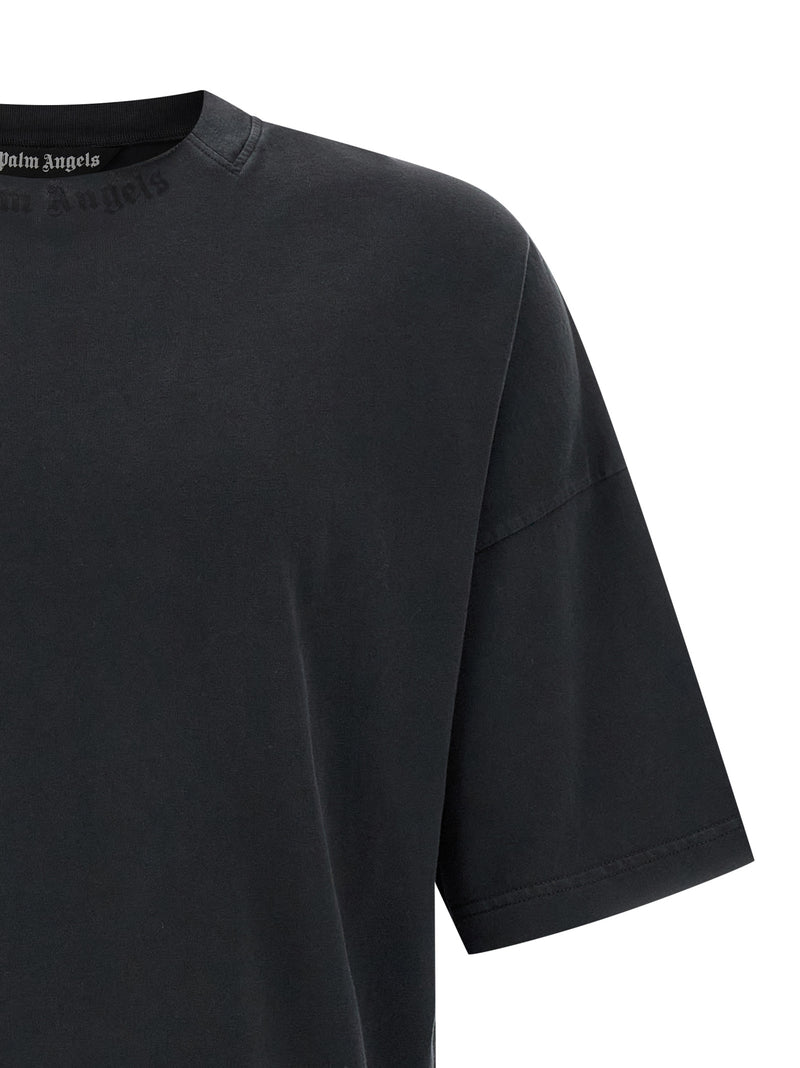 Palm Angels Curved Logo T-shirt | Urbalenti™ NYC