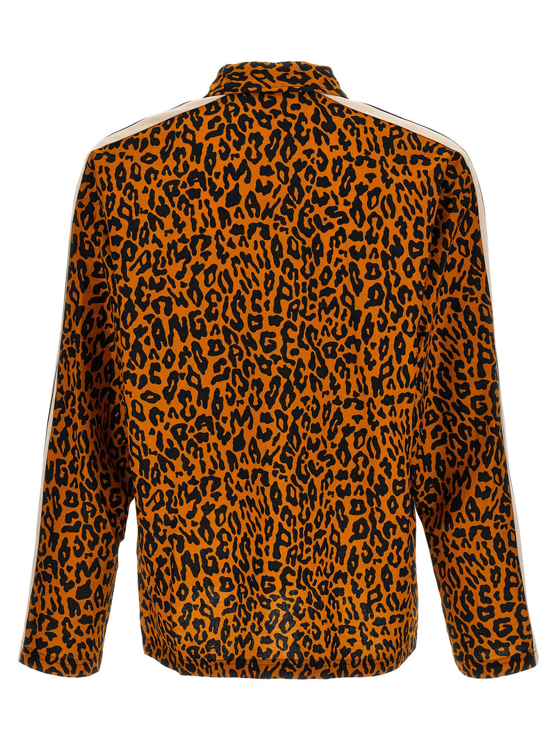Palm Angels Cheetah Track Shirt | Urbalenti™ NYC