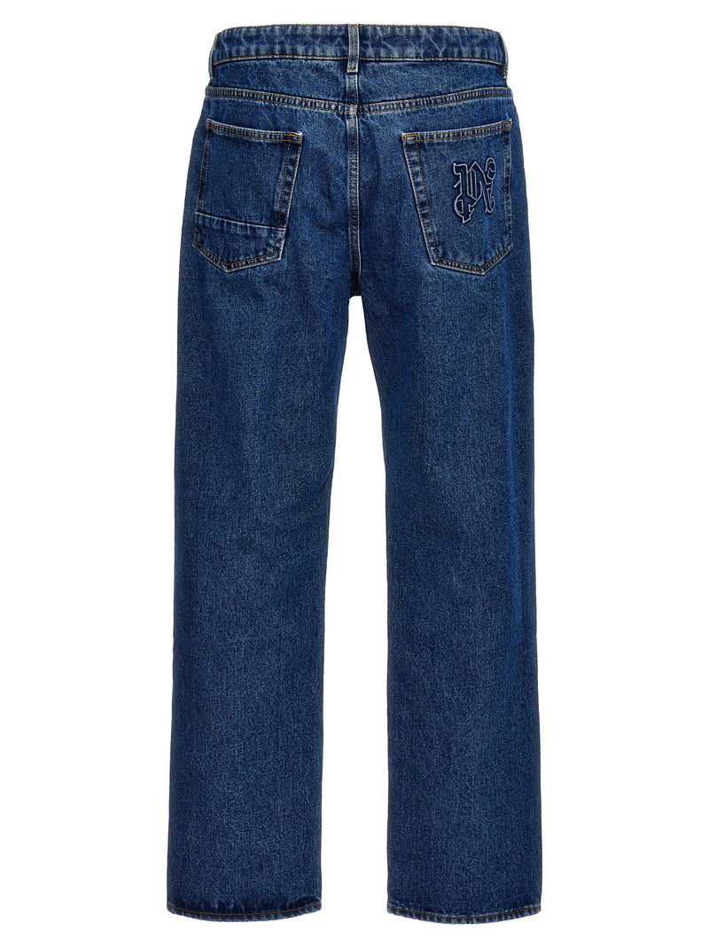 Palm Angels Palm Angels Lw Monogram Jeans