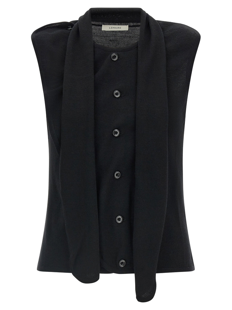 Lemaire Lemaire Draped Panel Vest