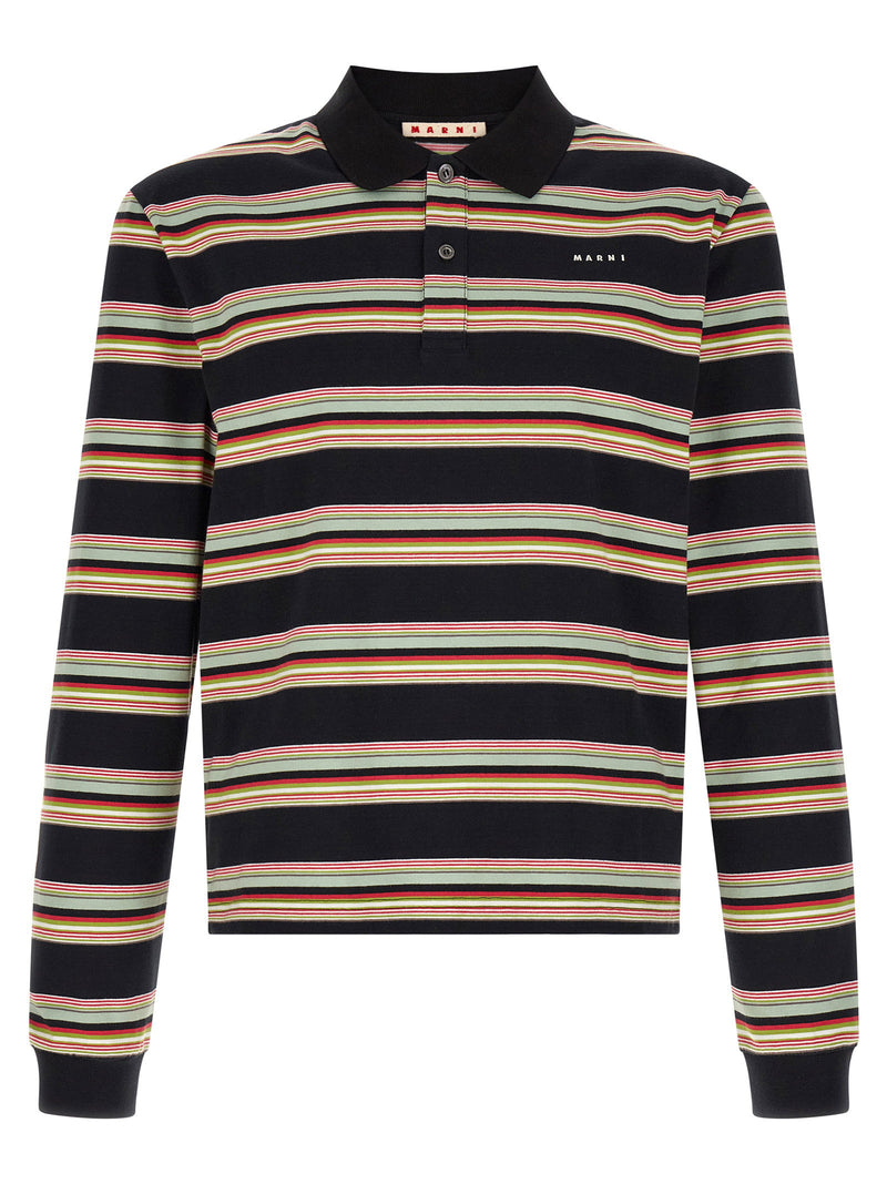 Marni Marni Striped Polo Shirt