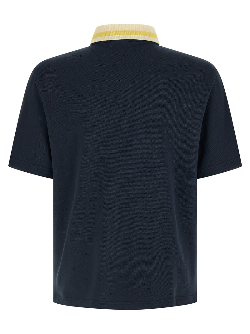 Marni Piqué Cotton Polo Shirt | Urbalenti™ NYC